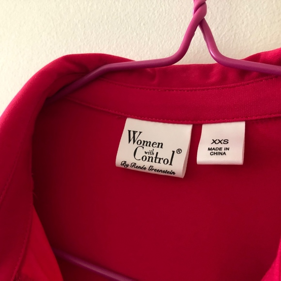 Women with Control Regular Tunic Cherry Crush XXS - Picture 3 of 5